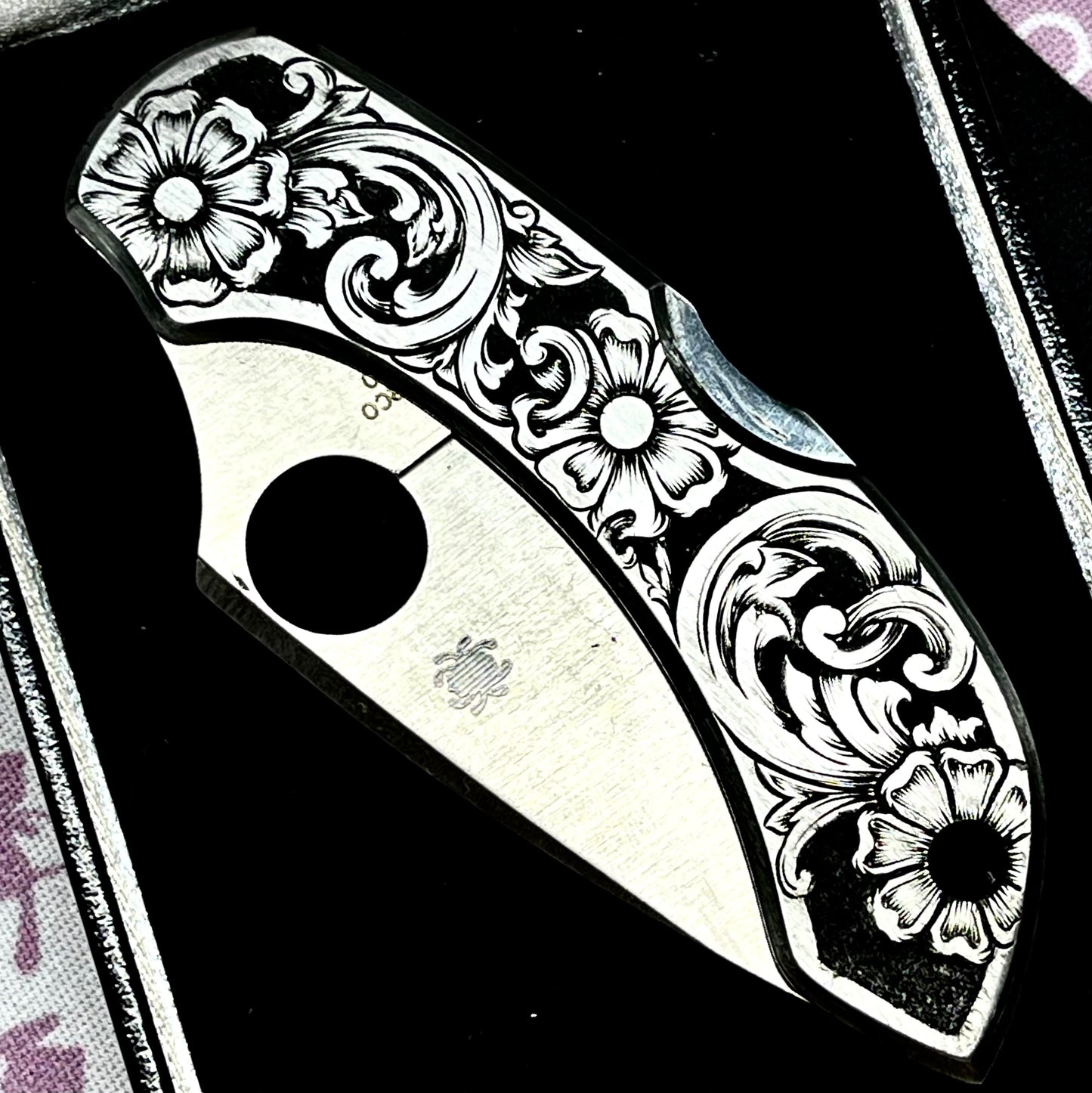 Hand Engraved Knife